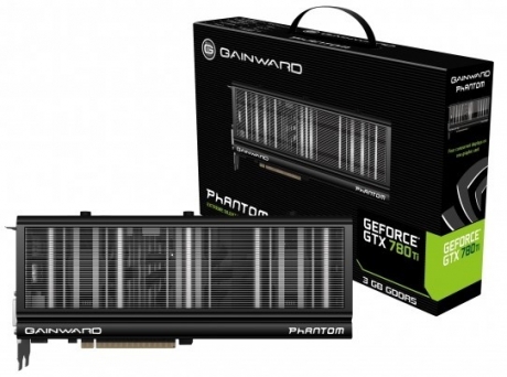 Gainward в рамките на серията Phantom предложи клокнат вариант на GTX 780 Ti