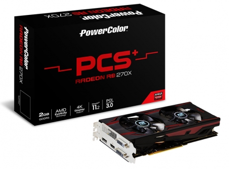 PowerColor PCS+ R9 270X: TUL Corporation предложи първият Volcanics Islands адаптер от серията PCS+