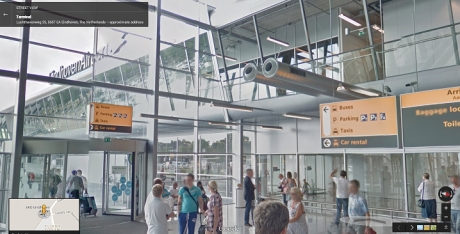Google Street View вече показва снимки и от летища, гари или метро станции