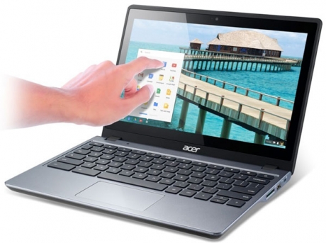 Acer представи хромбука C720P със сензорен екран