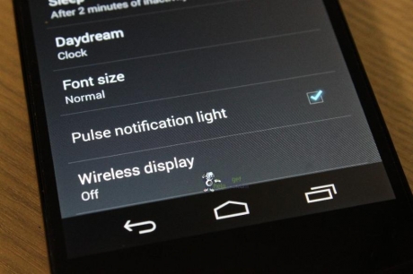 Снимки от потребителския интерфейс на Android 4.4 KitKat