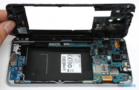 Себестойността на Samsung GALAXY Note 3 е 232 долара