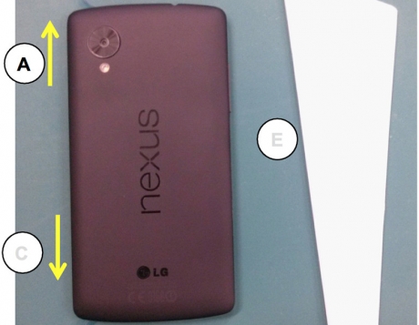 Всички характеристики на Nexus 5 ризкрити от инструкциите за ремонт на апарата