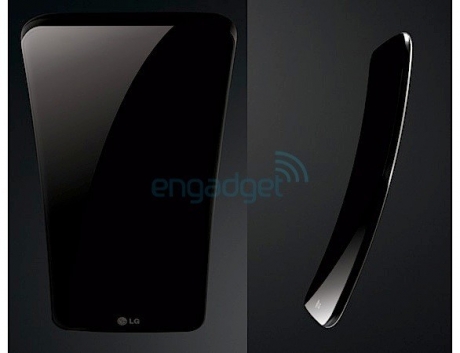 LG G Flex: първи снимки