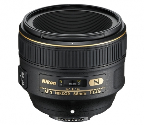 Nikon представи светочувствителния обектив AF-S NIKKOR 58mm f/1.4G