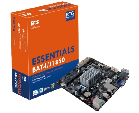 ECS представи платката BAT-I с вграден процесор от поколението Intel Bay-Trail