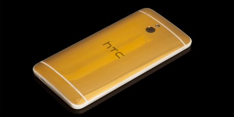 HTC One mini от чисто злато, червено злато и платина