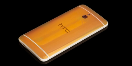 HTC One mini от чисто злато, червено злато и платина