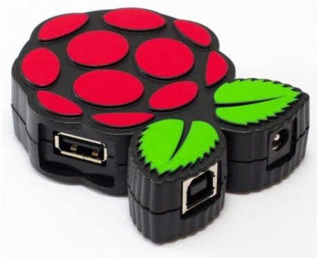 PiHub добавя четири USB слота към Raspberry Pi