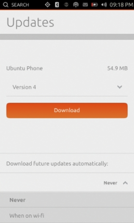 Ubuntu Touch добавя OTA обновления