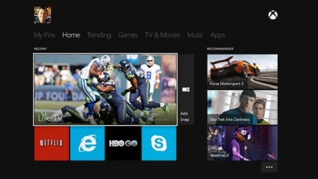 Microsoft показаха интерфейса на Xbox One