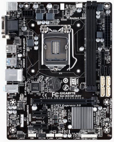 GIGABYTE представи две нови дънни платки: GA-B85M-DS3H и GA-B85M-D2V