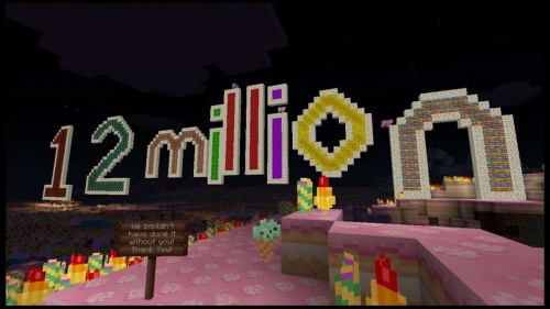 Minecraft  за Xbox 360 вече се е продала над 12 милиона пъти