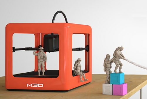 Малък 3D принтер събра <img width=