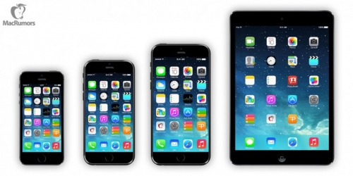 Сравнения между APPLE IPHONE 6, IPHONE 5S И IPAD MINI