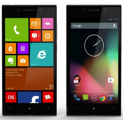 Neo M1: китайски смартфон с две операционни системи: Android и Windows Phone