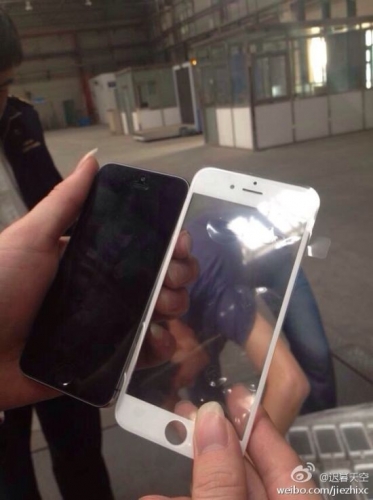 Появи се на снимка предния панел на iPhone 6