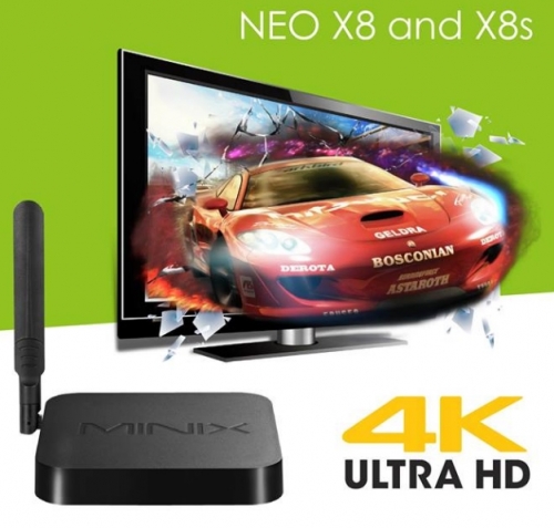Анонс на телевизионните приставки MINIX Neo X8 и Neo X8s, базирани на Android 4.4 KitKat