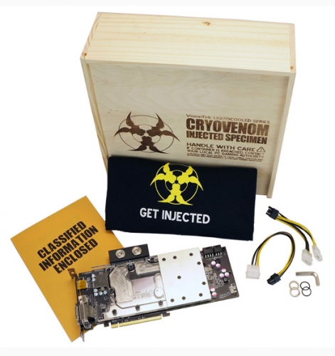 VisionTek пуска ограничено количество адаптери CryoVenom Radeon R9 290 LE
