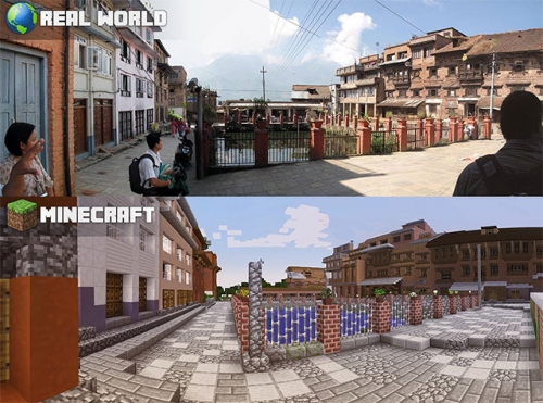 Minecraft помага при модернизирането на градовете