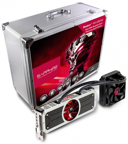 Sapphire Technology представи първият овърклокнат вариант на адаптера Radeon R9 295X2