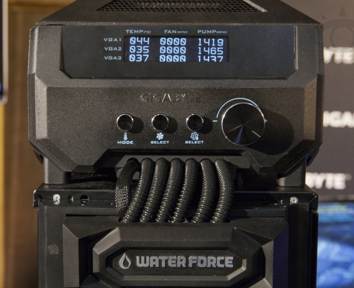 Gigabyte Technology дебютира на пазара на водните охладители с мощната система WaterForce
