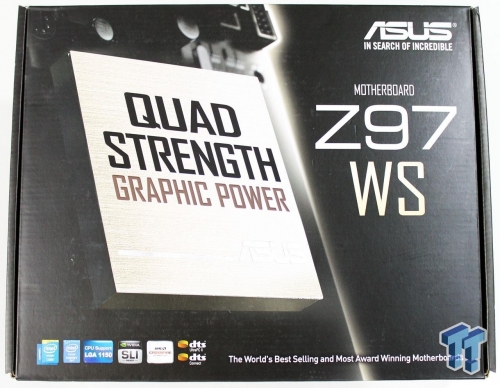 ASUS Z97-WS – снимка на платката за работни станции на базата на логиките Intel 9 Series