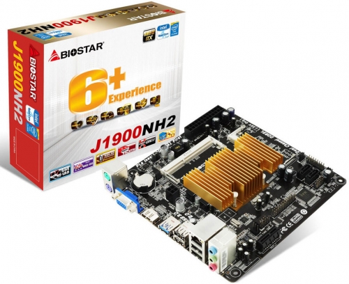 Biostar анонсира дънната платка J1900NH2 с процесора Celeron J1900