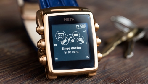Meta M1 – елегантен смарт часовник от MetaWatch