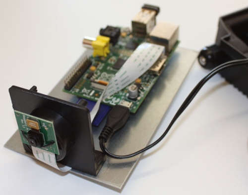 Евтина охранителна камера, базирана на Raspberry Pi