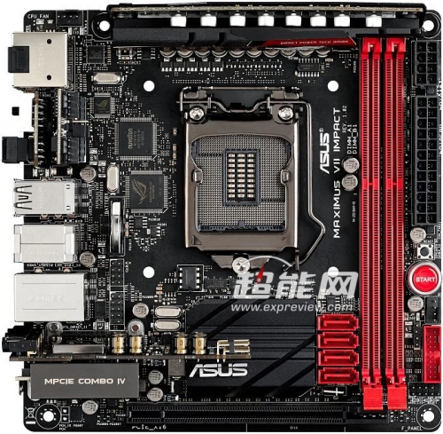 ASUS Maximus VII Impact – дънна платка с пет разширителни модула
