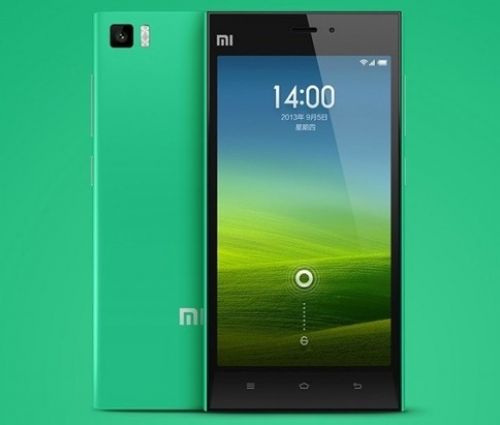 Xiaomi Mi 3 се появи и в зелен цвят