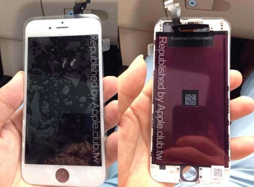 Снимки на iPhone 6 в кутията