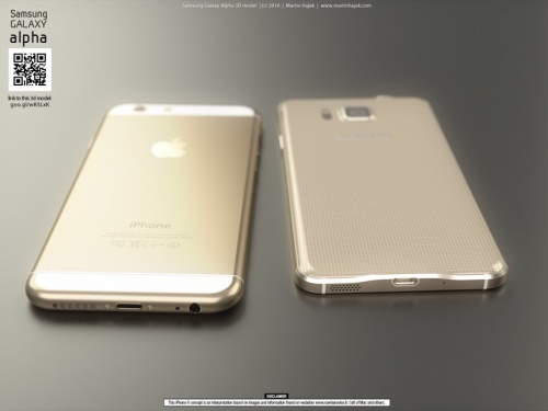 Фотосравнение: Apple iPhone6 срещу Samsung Galaxy Alpha