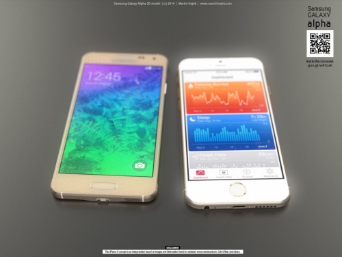 Фотосравнение: Apple iPhone6 срещу Samsung Galaxy Alpha