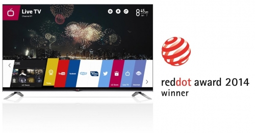 LG отличени на наградите Red Dot 2014 за интуитивно потребителско изживяване