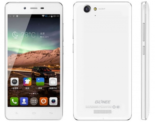 Gionee V188: смартфон с 5200 mAh акумулаторна батерия