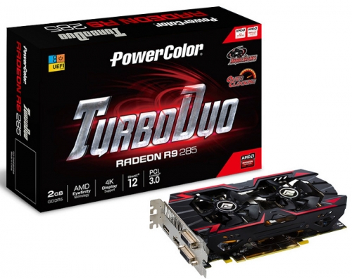PowerColor представи овърклокнатия графичен ускорител Radeon R9 285 TurboDuo