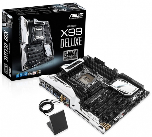 ASUS представи характеристиките на дънната платка X99-Deluxe