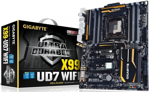 Gigabyte X99-UD7 WiFi – поредната дънна платка за процесорите Intel Haswell-E
