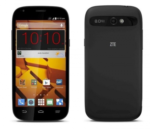 ZTE Warp Sync: смартфон с 5-инчов екран и поддръжката на LTE