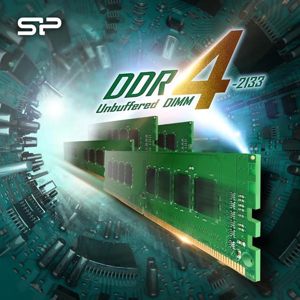 Silicon Power пуска модулите UDIMM DDR4-2133 с обем 4 и 8 GB