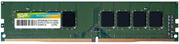 Silicon Power пуска модулите UDIMM DDR4-2133 с обем 4 и 8 GB