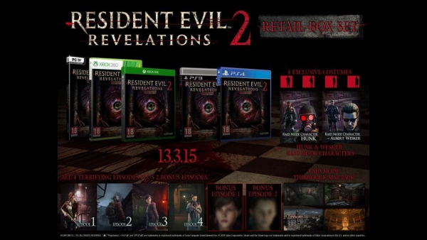 Resident Evil: Revelations 2 с дата на излизане