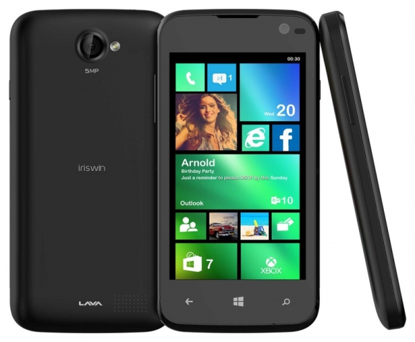 Lava Iris Win1: още един смартфон с Windows Phone и цена 
