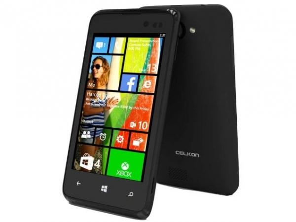 Celkon Win 400: най-евтиният Windows-смартфон