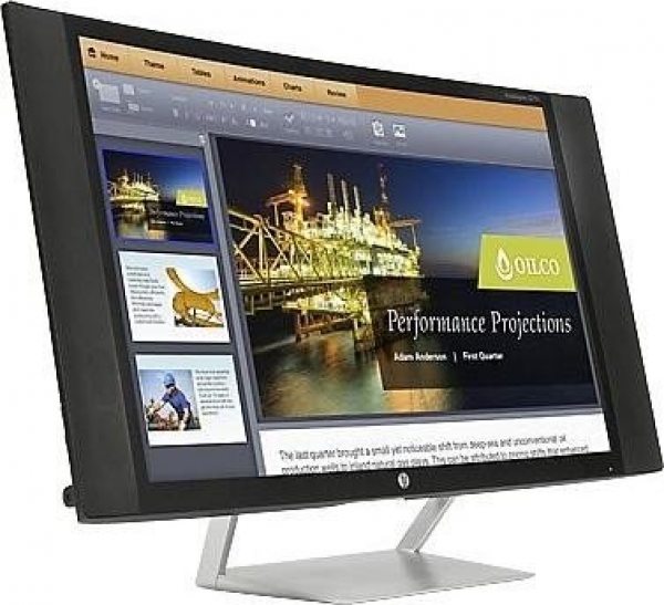HP представи в Европа един от най-достъпните извити монитори EliteDisplay S270c