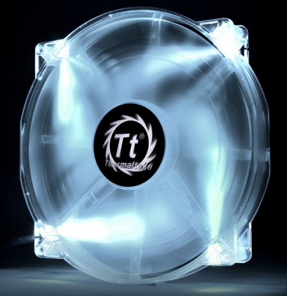 Thermaltake анонсира пускането на 200-мм вентилатори Pure 20 LED Red и Pure 20 LED White