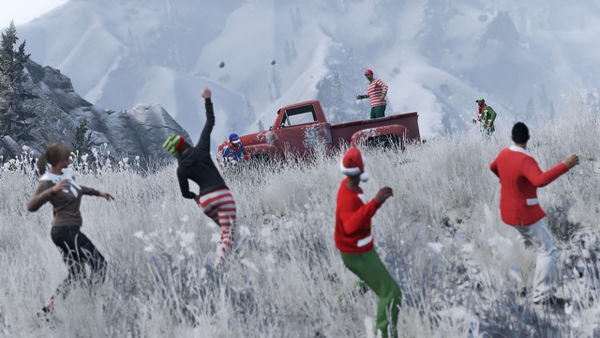 Снежни изненади за играчите в GTA Online