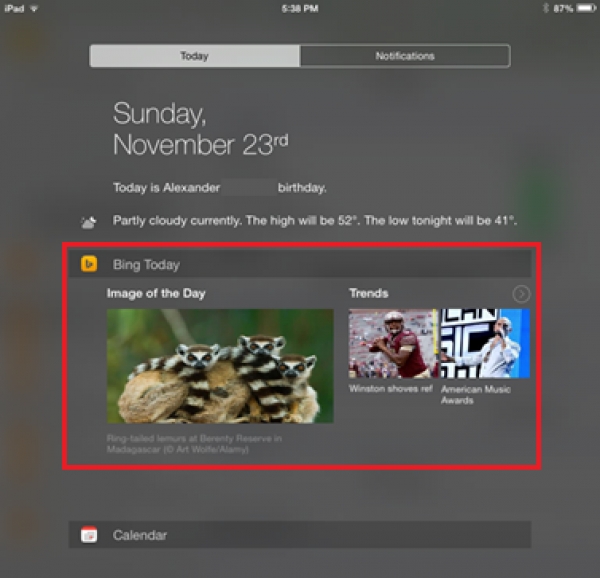 Bing Search с мащабен ъпдейт за iOS устройства